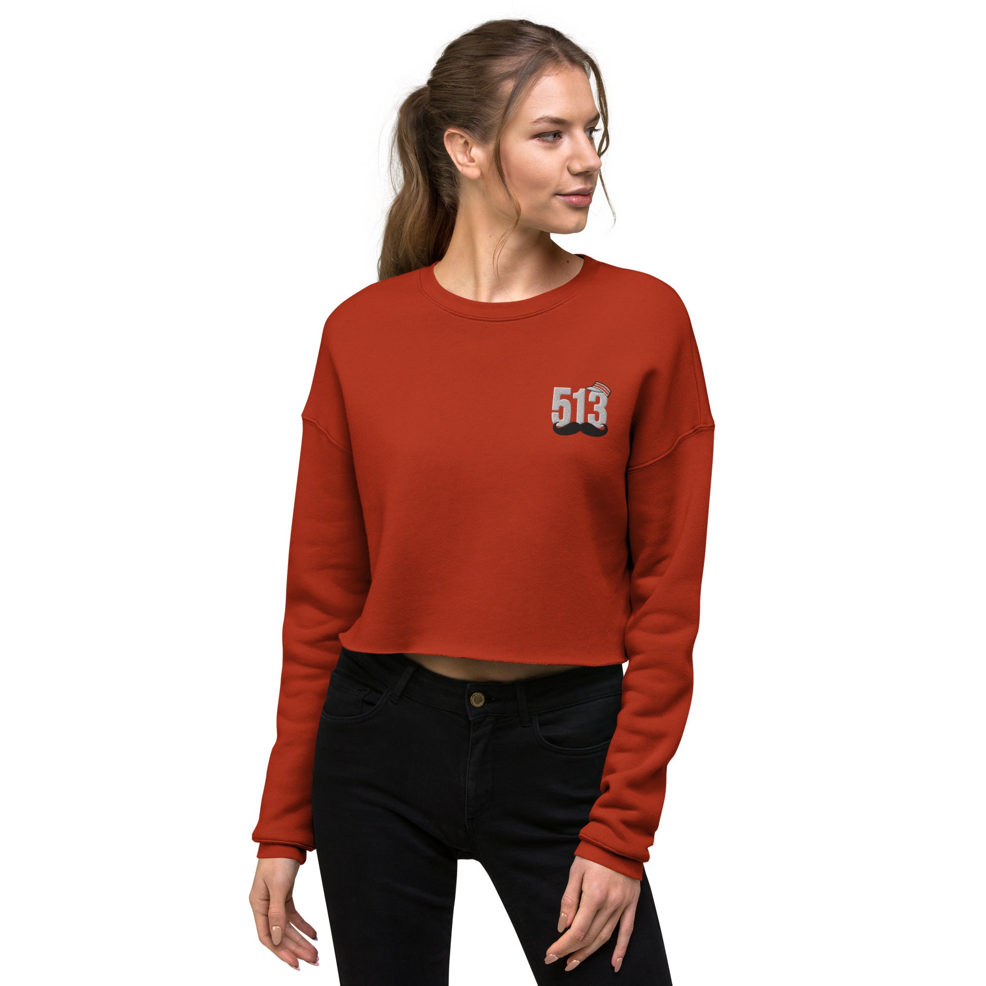 Reds 513 Crop Sweatshirt